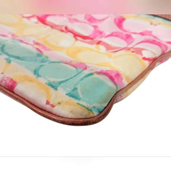 Coach Hampton Stripe Swingpack Crossbody Bag - Picture 13 of 16